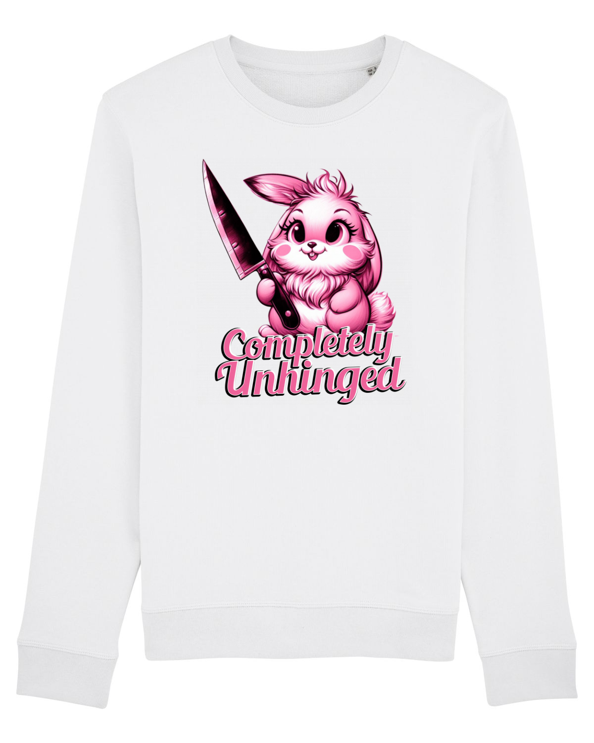 Bluză mânecă lungă Unisex Rise White