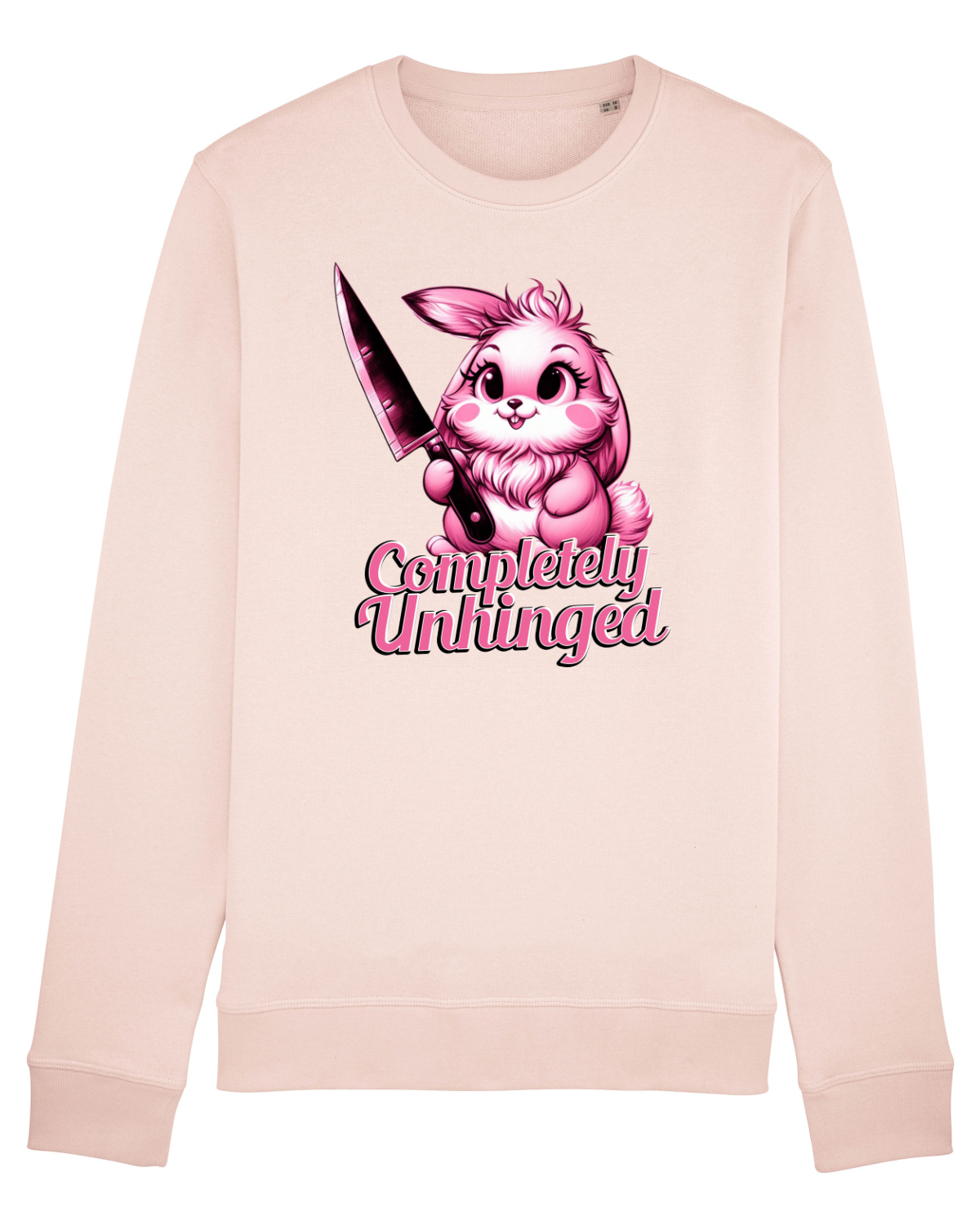 Bluză mânecă lungă Unisex Rise Candy Pink