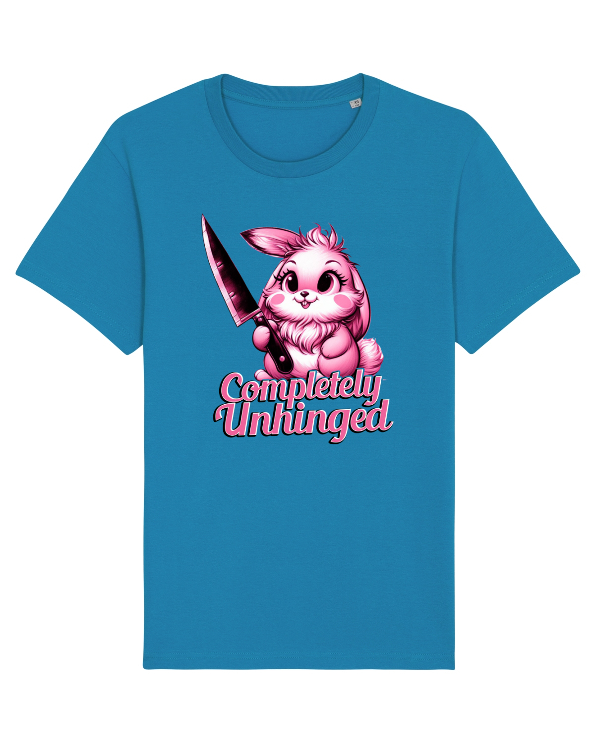 Tricou mânecă scurtă Unisex Rocker Azur