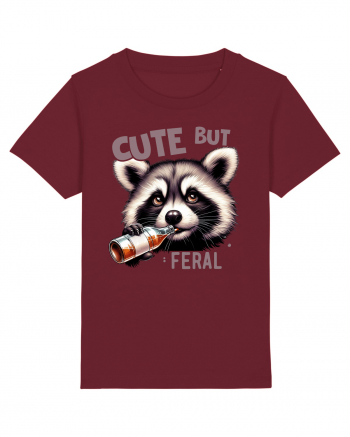 Cute But Feral Burgundy