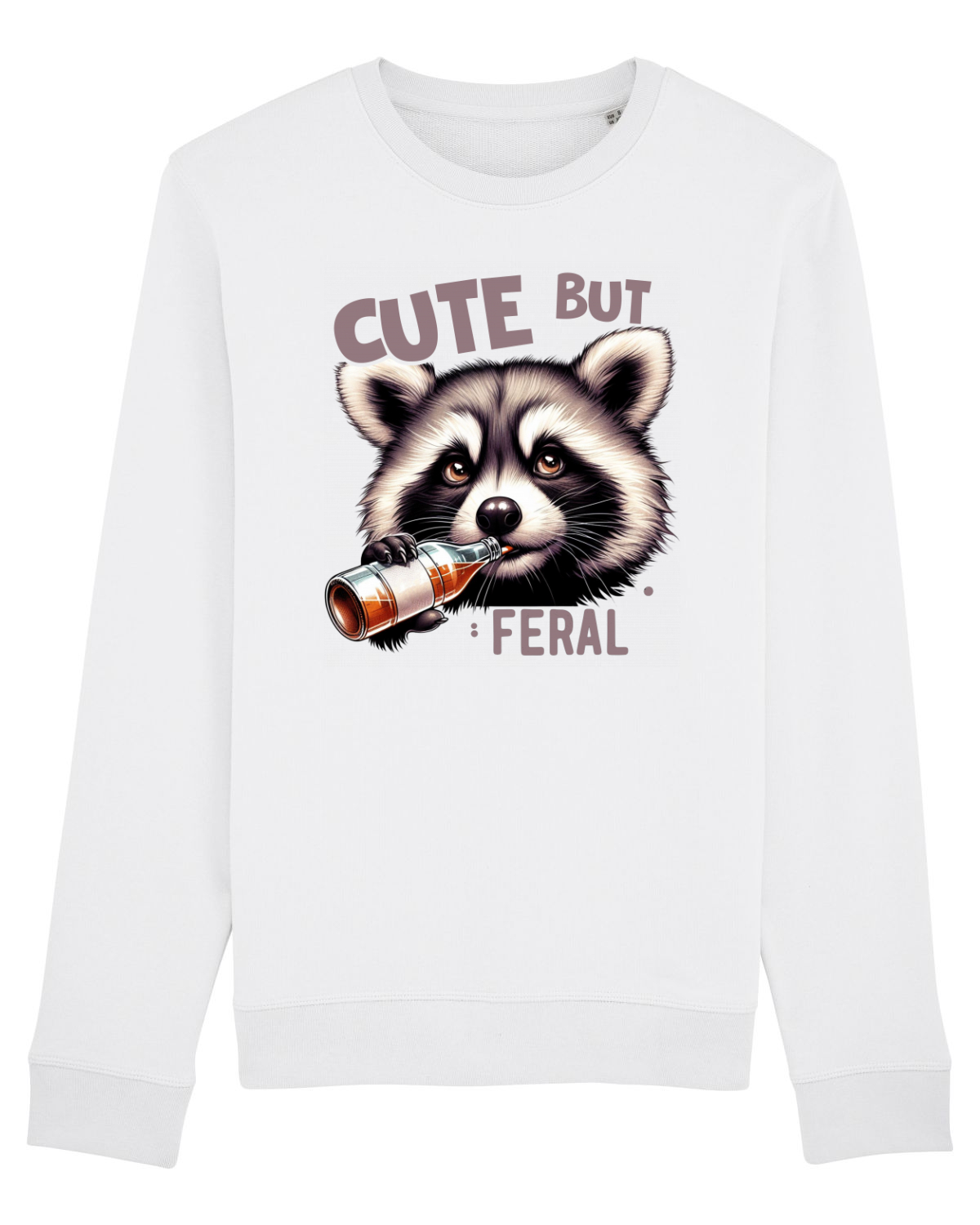 Bluză mânecă lungă Unisex Rise White