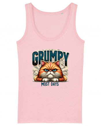 Grumpy Most Days Cotton Pink