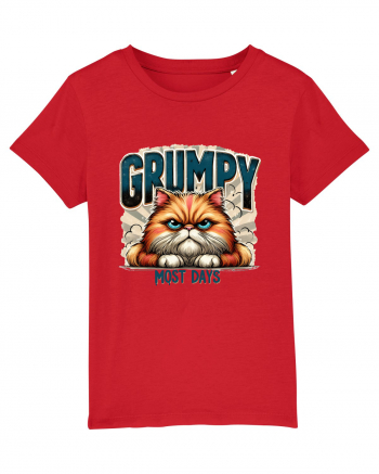 Grumpy Most Days Red