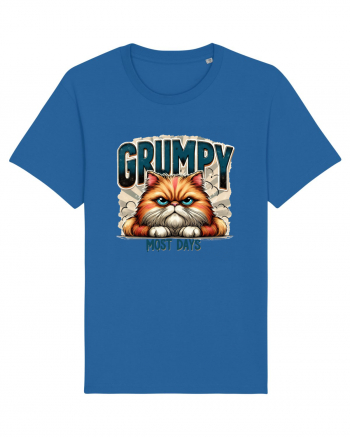 Grumpy Most Days Royal Blue