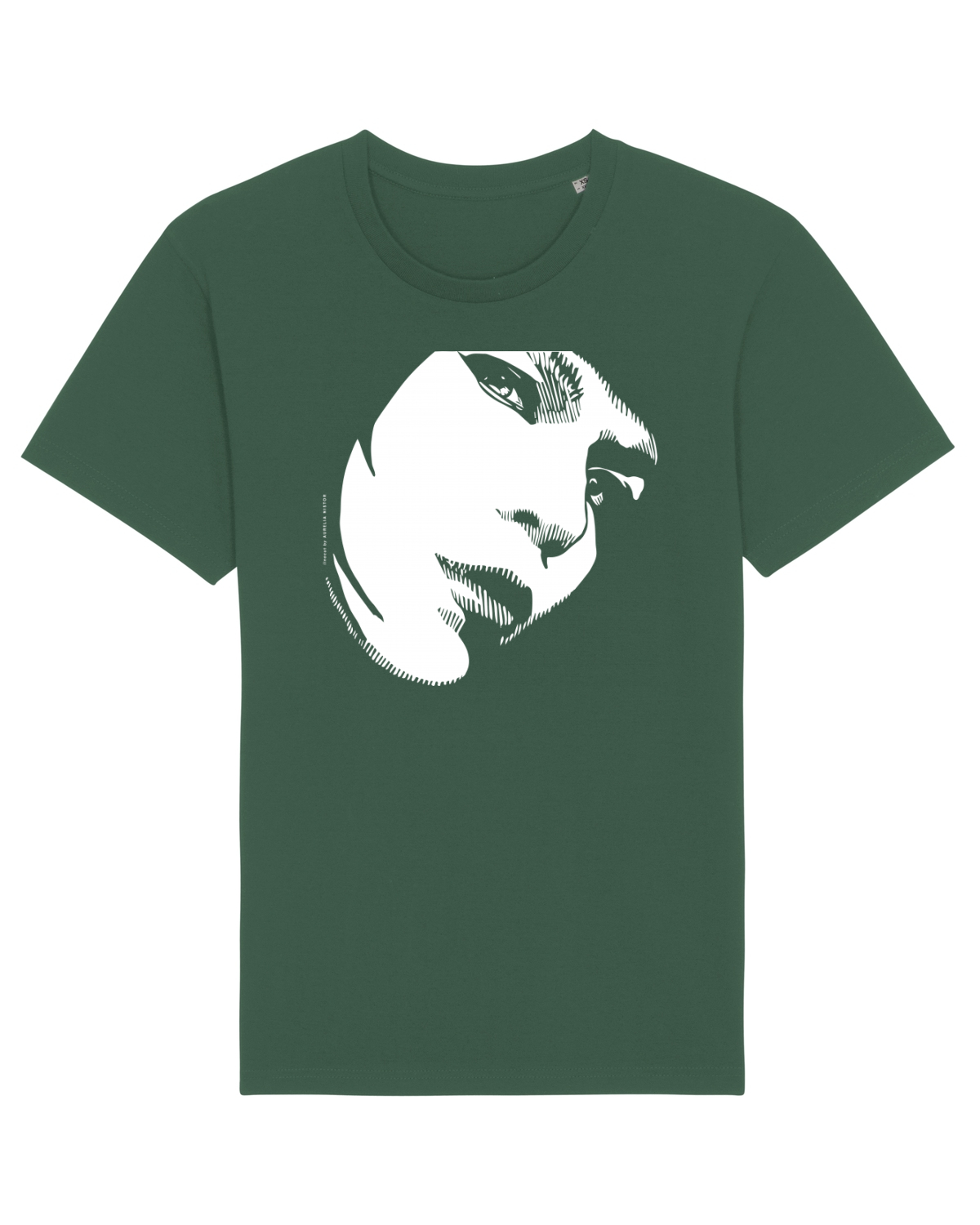 Tricou mânecă scurtă Unisex Rocker Bottle Green
