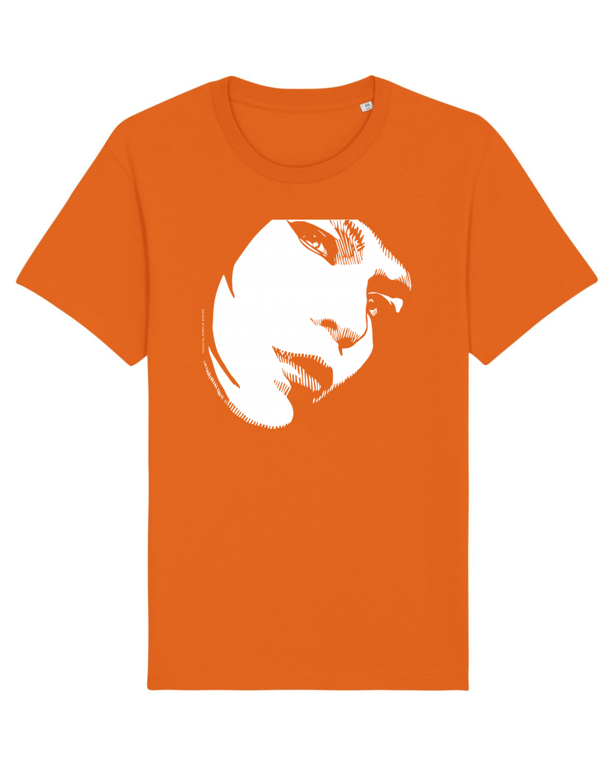 Tricou mânecă scurtă Unisex Rocker Bright Orange