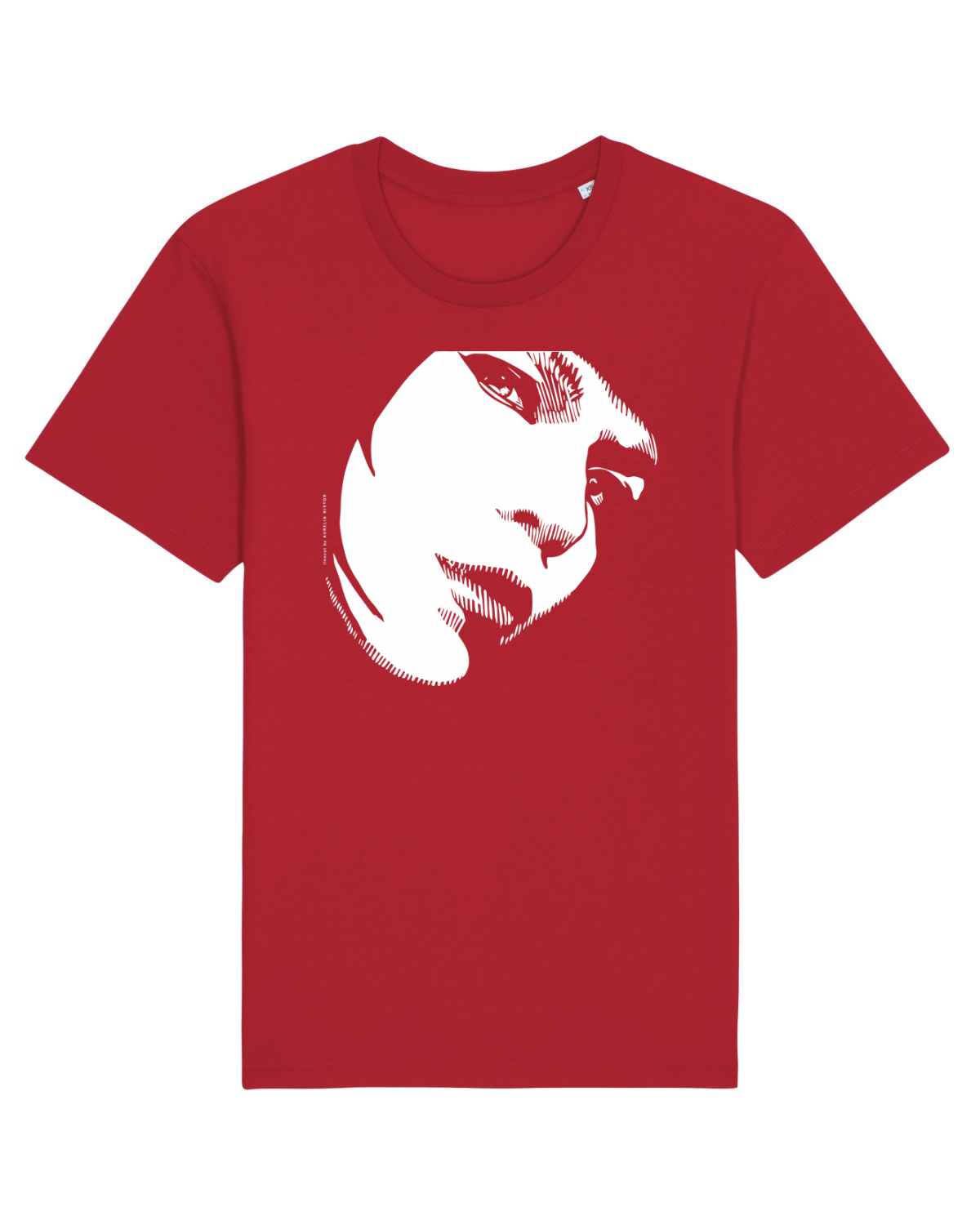 Tricou mânecă scurtă Unisex Rocker Red