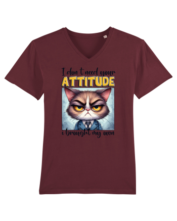 I Don't Need Your Attitude Burgundy