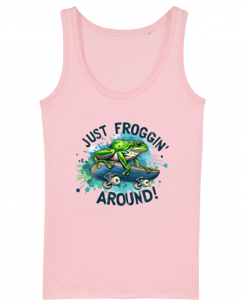 Just Froggin' Around! Cotton Pink