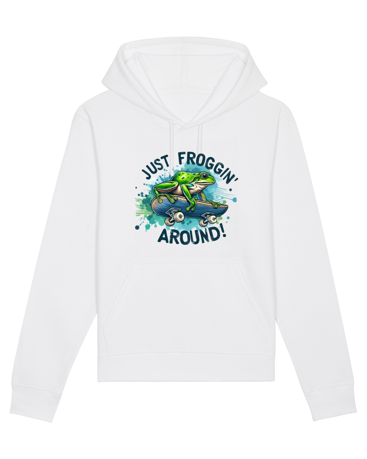 Hanorac Unisex Drummer White