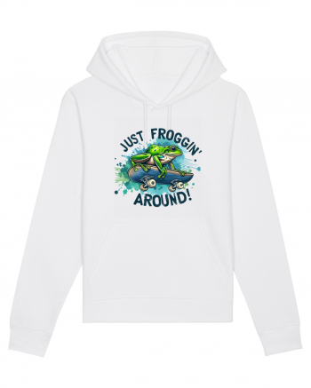 Just Froggin' Around! White