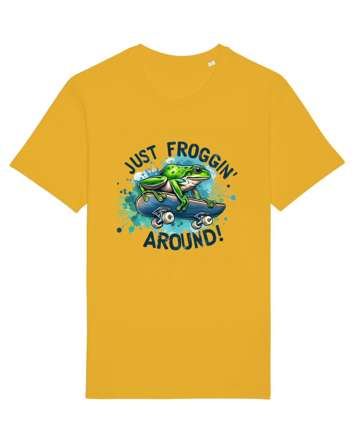 Tricou mânecă scurtă Unisex Rocker Spectra Yellow