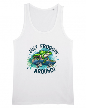 Just Froggin' Around! White