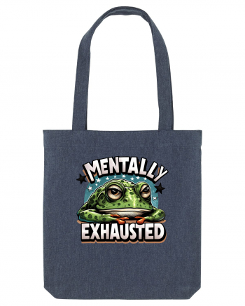 Mentally Exhausted Midnight Blue