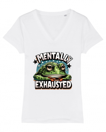 Mentally Exhausted White