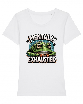 Mentally Exhausted White