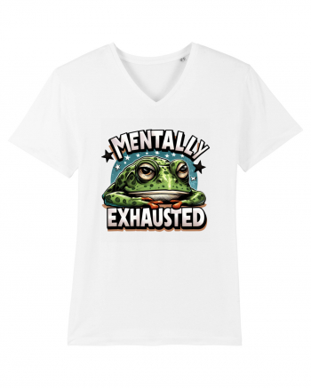 Mentally Exhausted White
