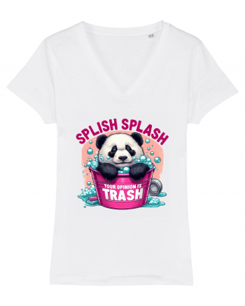 Splish Splash Your Opinion Is Trash White