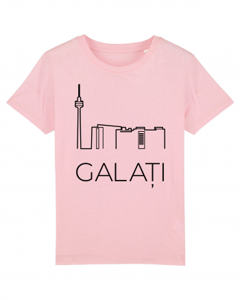 Galați: Mândru să fiu din Galați Cotton Pink