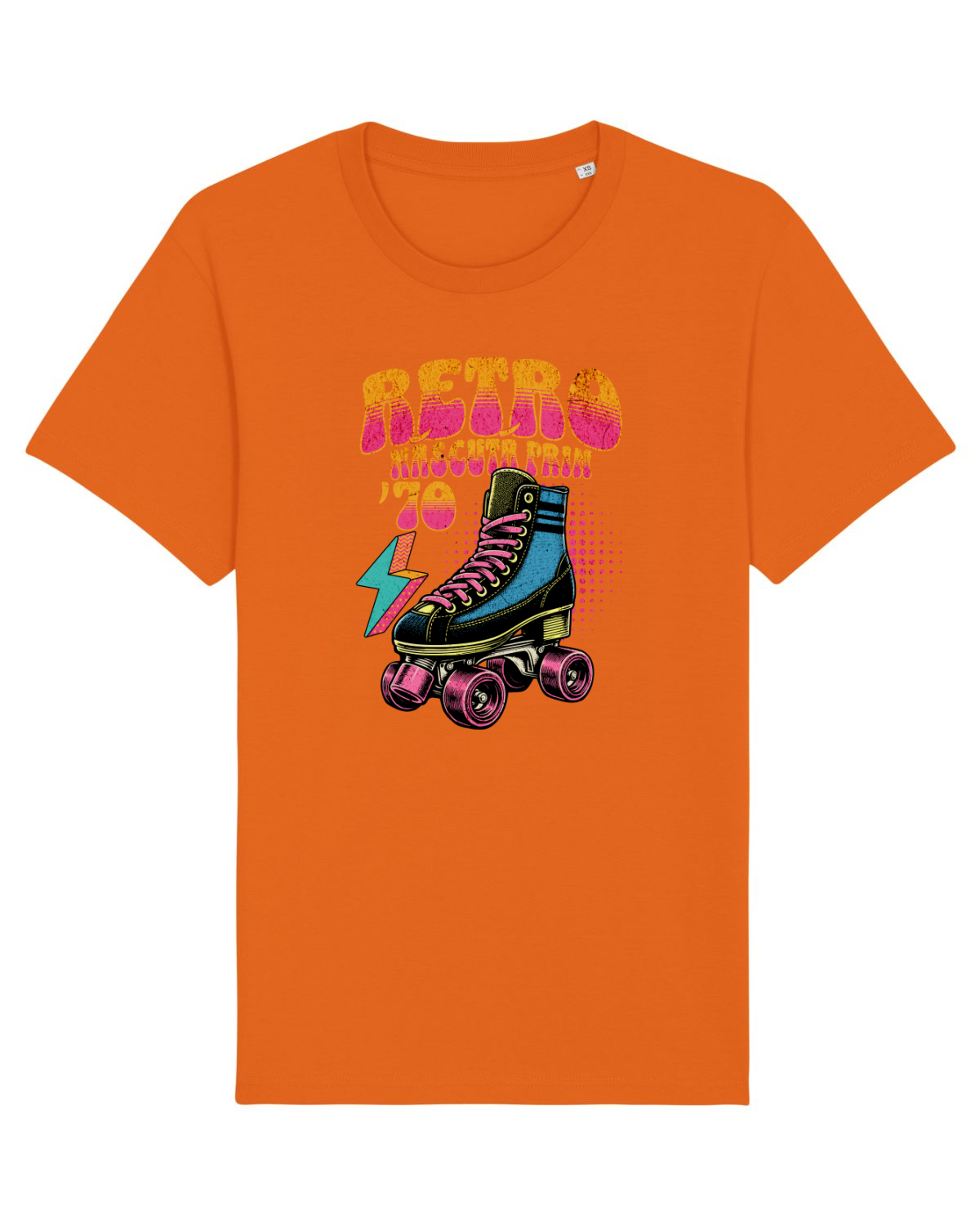 Tricou mânecă scurtă Unisex Rocker Bright Orange