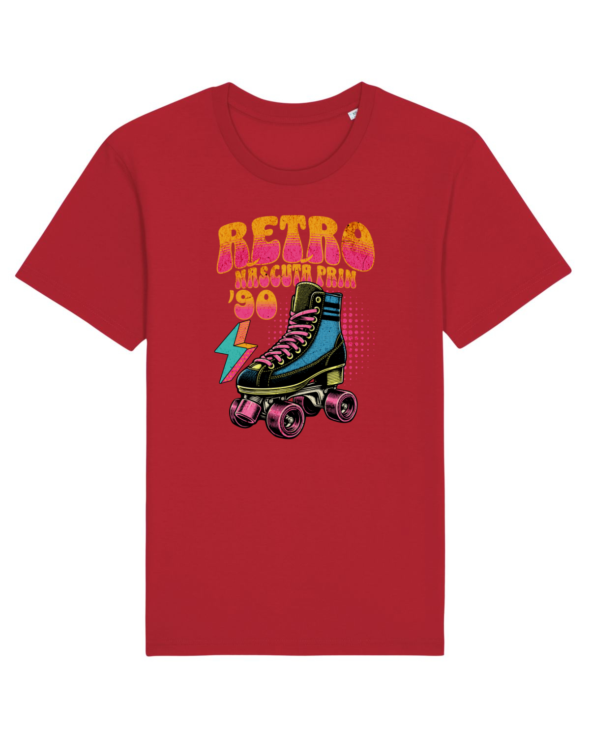 Tricou mânecă scurtă Unisex Rocker Red