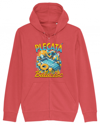 Plecata sa ma balacesc - un tricou de vara, de plaja, de piscina Carmine Red