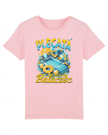 Plecata sa ma balacesc - un tricou de vara, de plaja, de piscina Cotton Pink