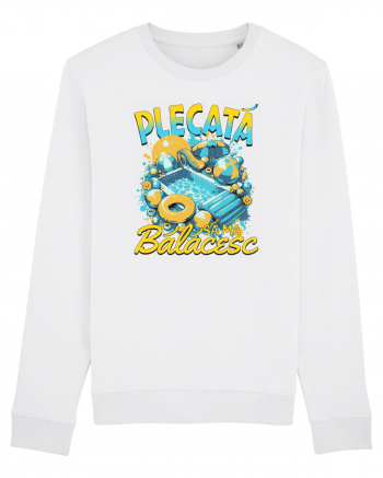 Plecata sa ma balacesc - un tricou de vara, de plaja, de piscina White