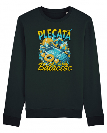 Plecata sa ma balacesc - un tricou de vara, de plaja, de piscina Black