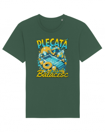 Plecata sa ma balacesc - un tricou de vara, de plaja, de piscina Bottle Green