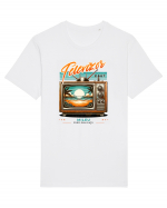 Televizor caut mileu fara obligatii - Un design de luat in concediu Tricou mânecă scurtă Unisex Rocker