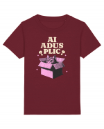 Pisica simpatica - ai adus plic? Tricou mânecă scurtă  Copii Mini Creator