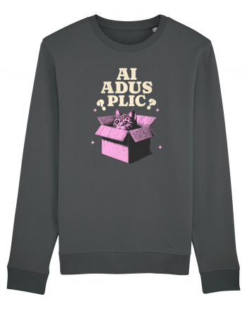 Pisica simpatica - ai adus plic? Anthracite