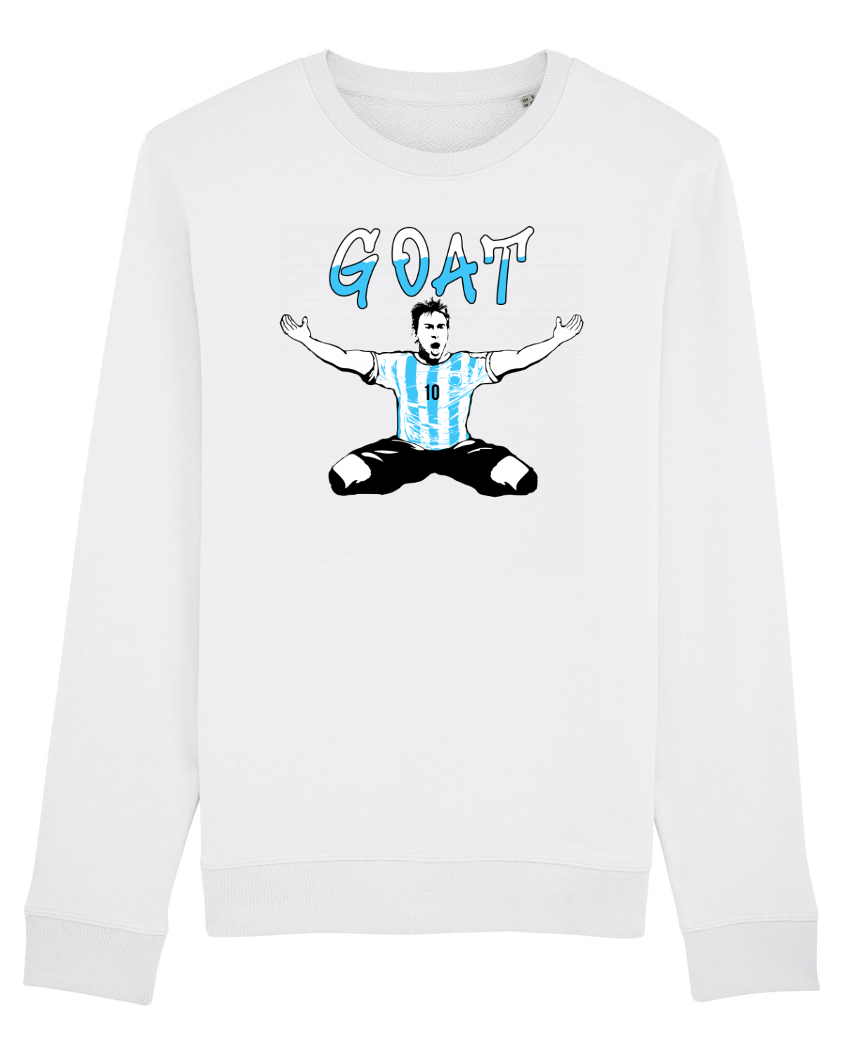Bluză mânecă lungă Unisex Rise White