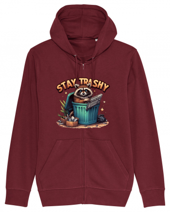 Stay Trashy Burgundy