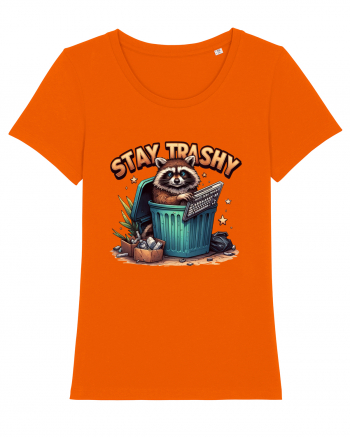 Stay Trashy Bright Orange