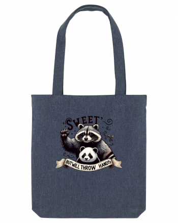 Sweet But Will Throw Hands Midnight Blue