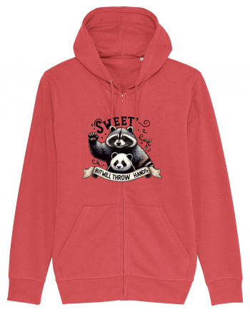 Sweet But Will Throw Hands Carmine Red