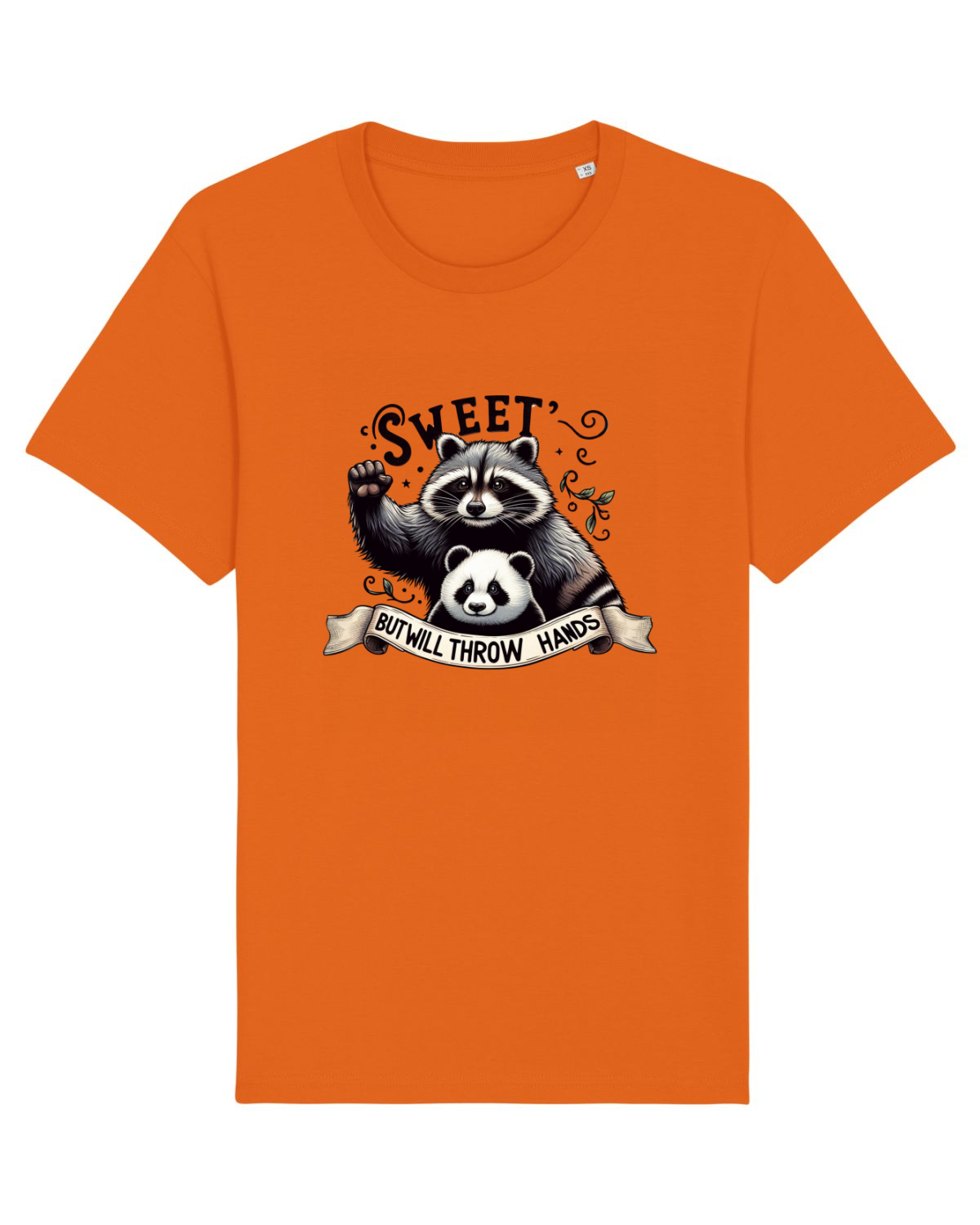 Tricou mânecă scurtă Unisex Rocker Bright Orange