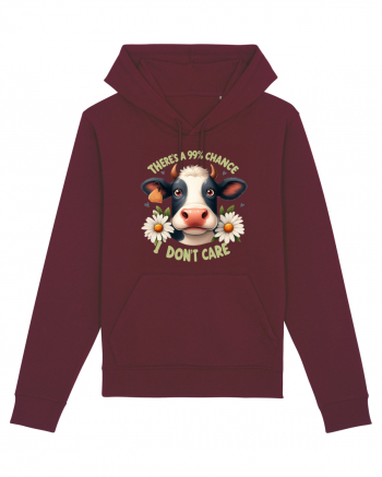 There's A 99% Chance Don't Care Burgundy