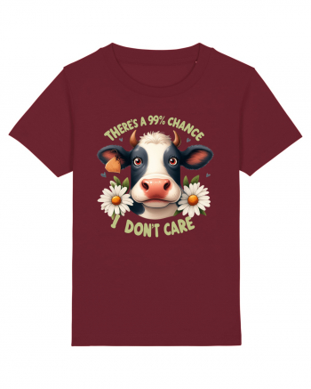 There's A 99% Chance Don't Care Burgundy
