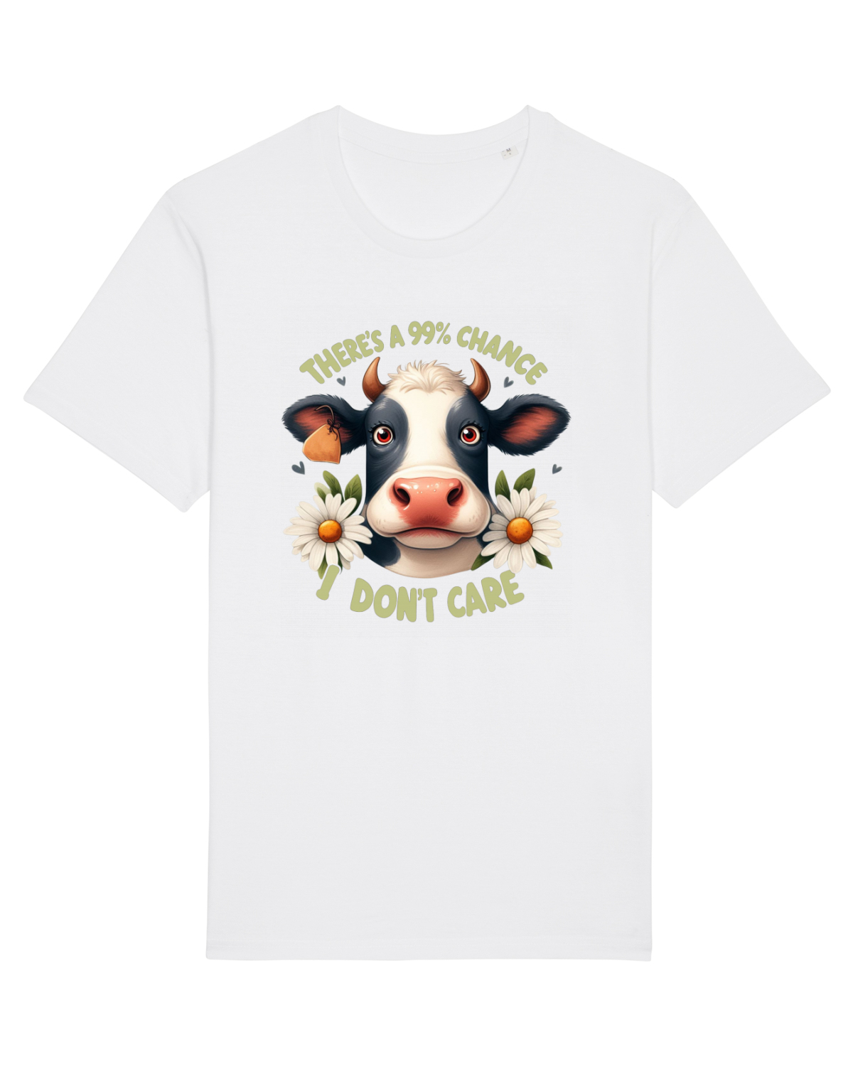 Tricou mânecă scurtă Unisex Rocker White