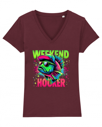 Weekend Hooker Fish Burgundy