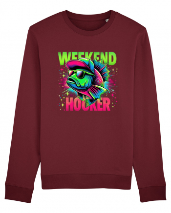 Weekend Hooker Fish Burgundy