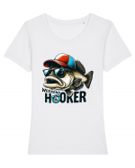 Weekend Hooker Tricou mânecă scurtă guler larg fitted Damă Expresser