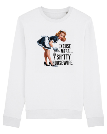pentru soție cu atitudine - Excuse the mess White
