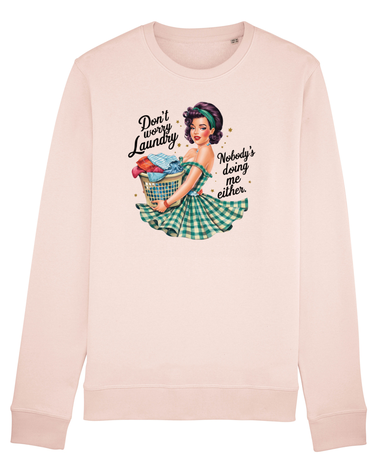 Bluză mânecă lungă Unisex Rise Candy Pink