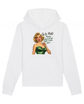 pentru femei cu atitudine - Go to hell White