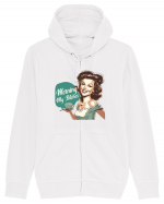 pentru femei cu atitudine - Morning my bitches Hanorac cu fermoar Unisex Connector