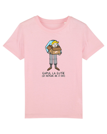 Capul la cutie Cotton Pink